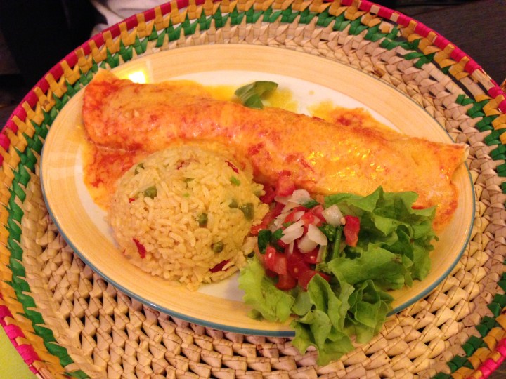Enchiladas poulet - el rancho - les restos de boulogne