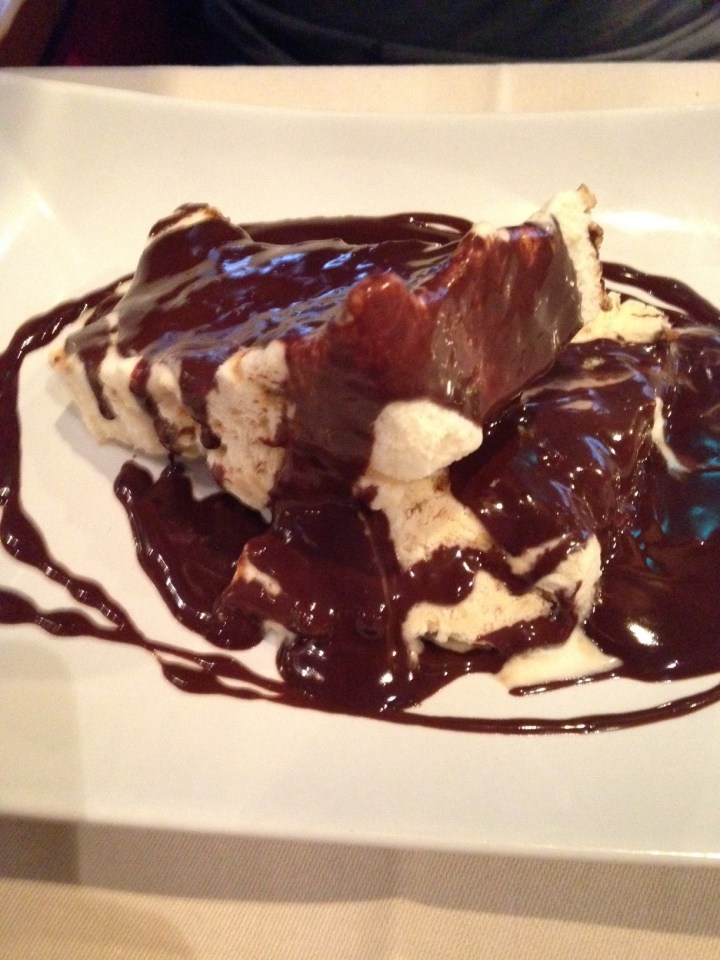 caldo frado a tavola