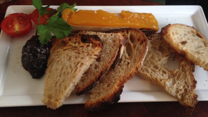 foie gras de canard le grillon - restos de boulogne