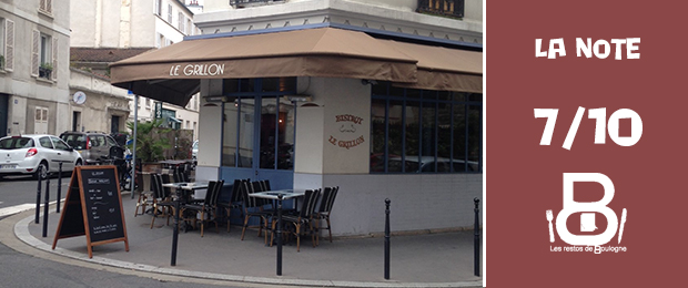 devanture Le grillon