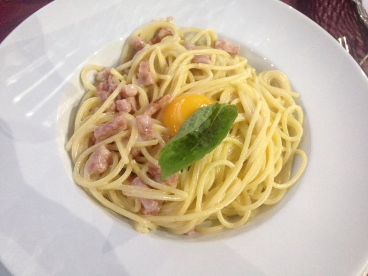 spaghetti carbonara